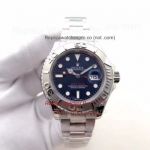 Rolex Yacht Master Blue Replica Watch Stainless Steel Band